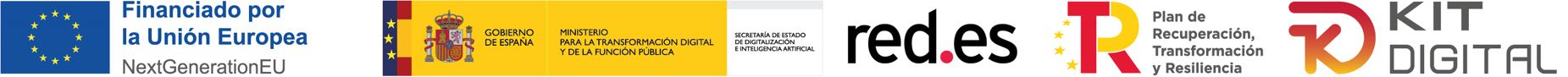 Financiado por la Unión Europea — NextGenerationEU · Plan de Recuperación, Transformación y Resiliencia · Kit Digital